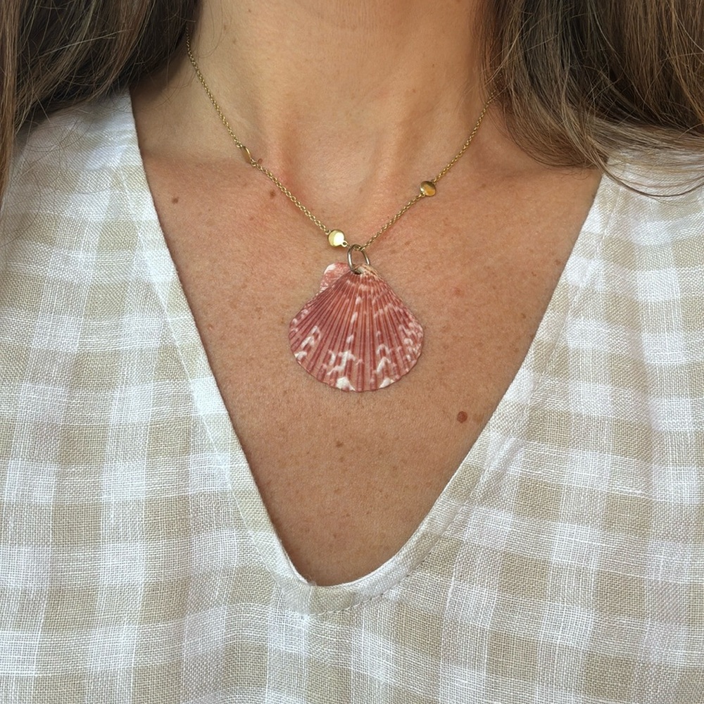 Seashell charm